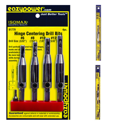 HINGE CENTERING BITS